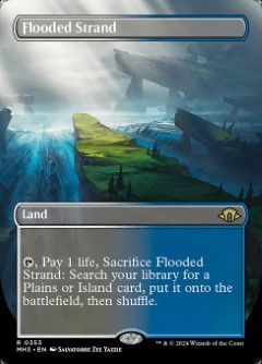 Flooded Strand Modern Horizons 3 Alternate Art